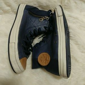 Converse All Star premium post zip Navy